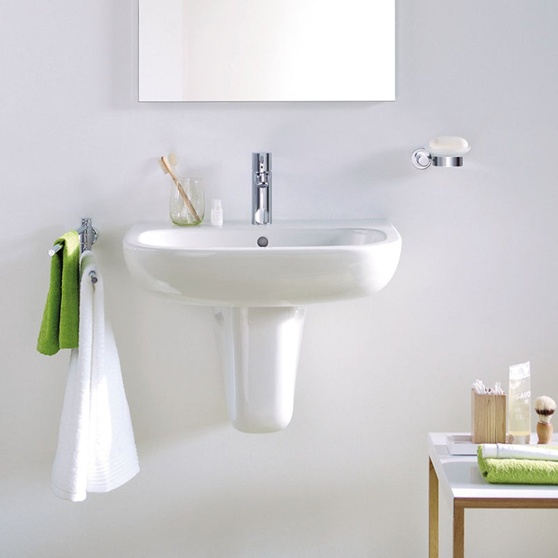 Load image into Gallery viewer, Duravit D-Code Right Hand Soap Dish in Chrome - 0099181000 - Premium Taps
