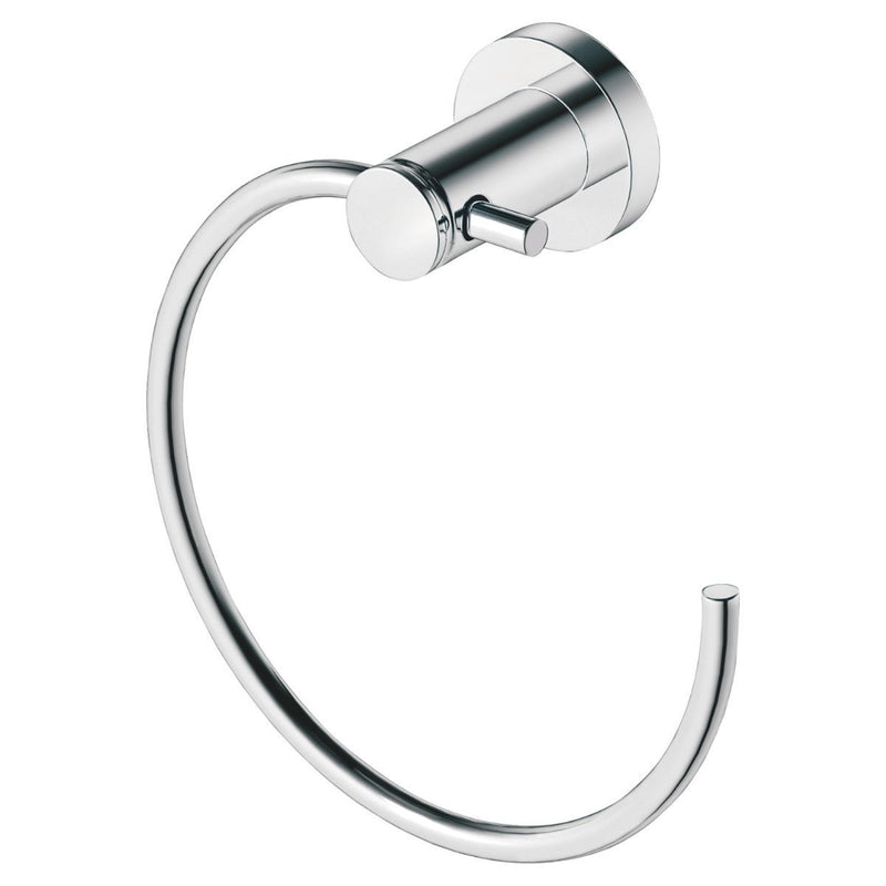 Load image into Gallery viewer, Duravit D-Code Towel Ring in Chrome - 0099211000 - Premium Taps
