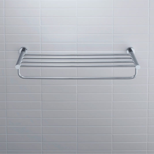 Duravit D-Code Towel Shelf in Chrome - 0099251000 - Premium Taps