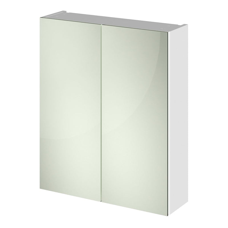 Load image into Gallery viewer, Nuie Arno 600mm Wall Mounted Mirror Cabinet in White - Premium Taps
