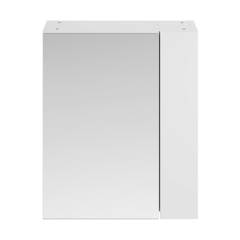 Load image into Gallery viewer, Nuie Athena 600mm 2 Door Mirror Cabinet in Gloss White - Premium Taps
