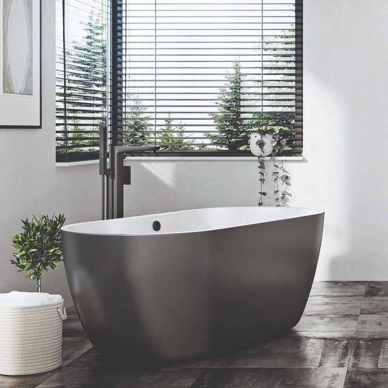 Load image into Gallery viewer, Scudo Click-Clack Bath Waste with Overflow in Matt Black - BLACKBW001
