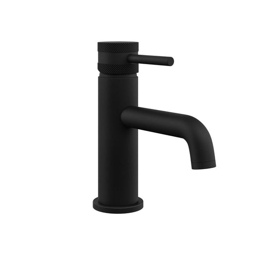 Scudo Core Mono Basin Mixer Tap in Matt Black - NU-002