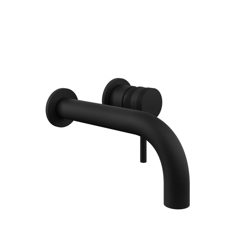 Load image into Gallery viewer, Scudo Core Wall Mounted Basin Mixer Tap in Matt Black - NU-014-V2
