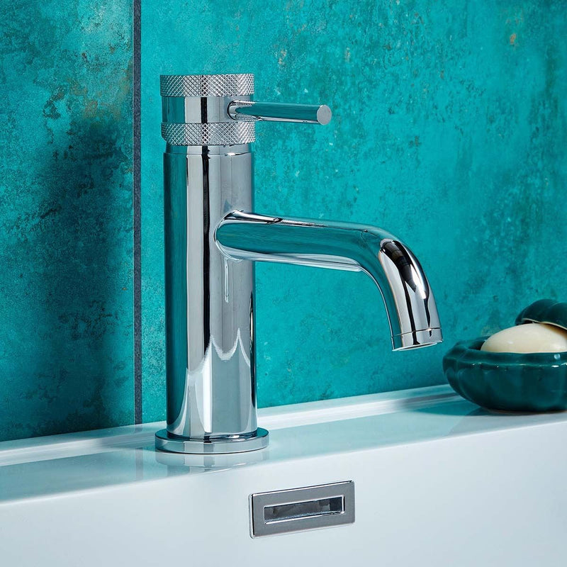 Load image into Gallery viewer, Scudo Core Deck Mounted Basin Mixer Tap in Chrome
