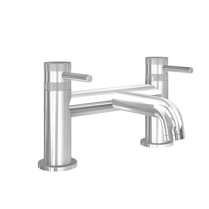 Load image into Gallery viewer, Scudo Core Deck Mounted Bath Filler Tap in Chrome
