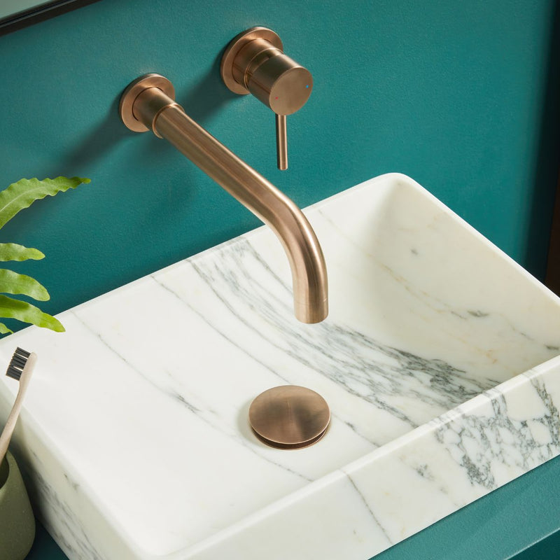 Load image into Gallery viewer, Scudo Universal Basin Waste in Brushed Bronze
