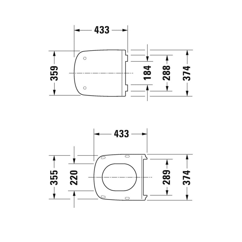 Load image into Gallery viewer, Duravit Durastyle Replacement Soft Close Toilet Seat - 0063790000 - Premium Taps
