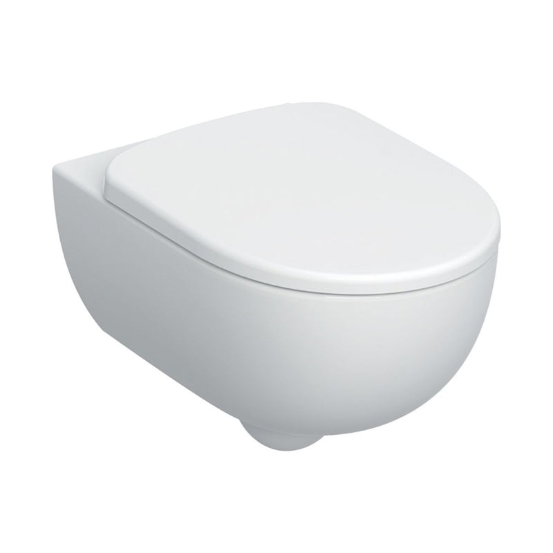 Load image into Gallery viewer, Geberit Selnova Replacement Soft Close Toilet Seat in White - 500.333.01.1 - Premium Taps
