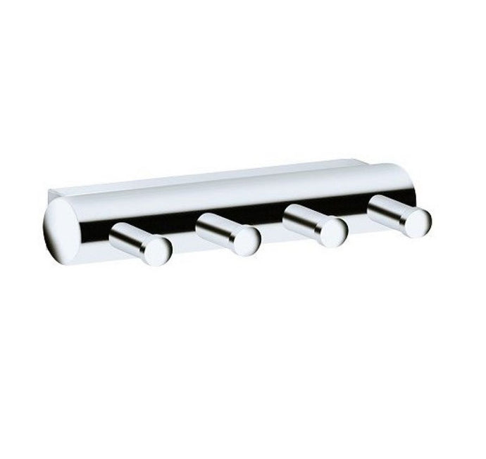 Keuco Plan Towel Hook Panel - with four hooks - Premium Taps