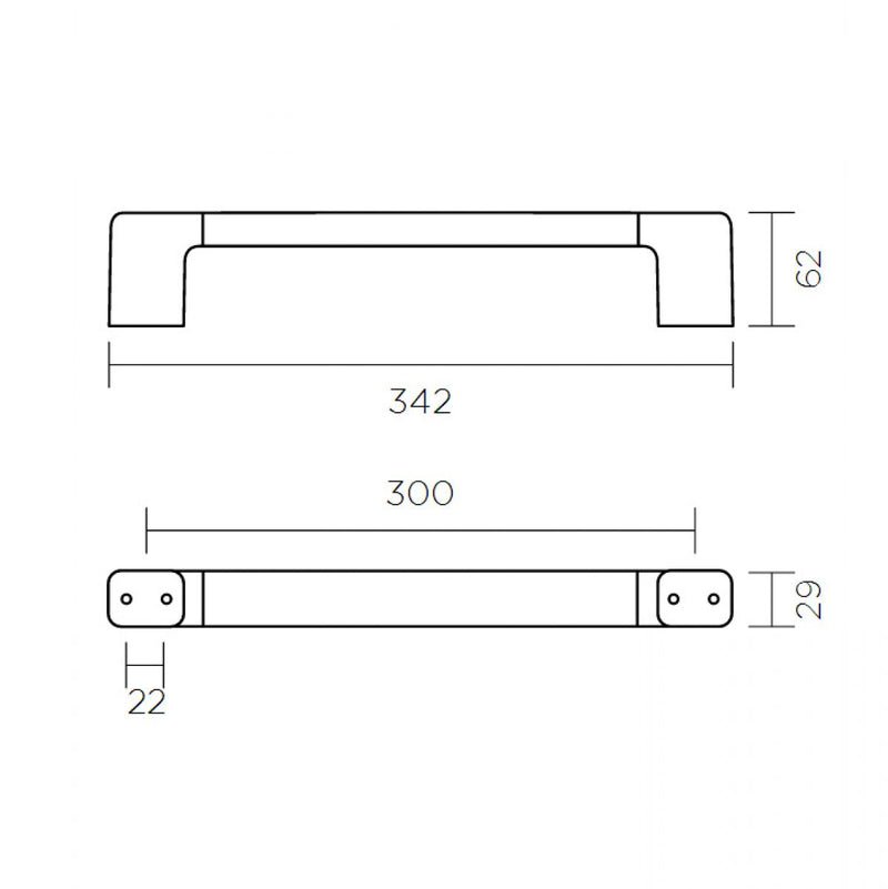 Load image into Gallery viewer, Keuco Moll 30cm Grab Bar - Premium Taps
