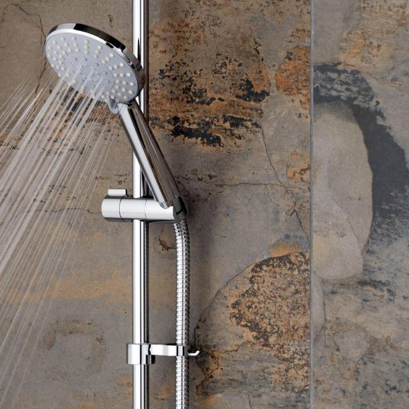 Load image into Gallery viewer, Vado Celsius Thermostatic 4 Function Shower Kit with Wall Brackets - Premium Taps
