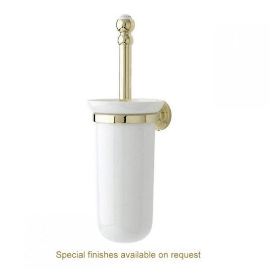 Perrin and Rowe Traditional Wall Mounted Toilet Brush Holder - Premium Taps