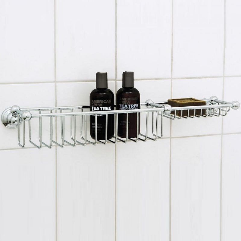 Load image into Gallery viewer, Perrin &amp; Rowe Traditional Bottle Basket &amp; Soap Tray - Premium Taps
